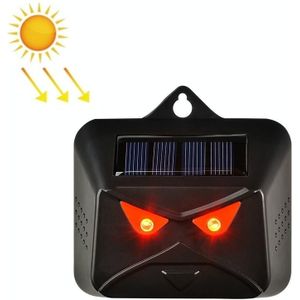 209A Solar High Frequency Flash Nocturnal Animal Repeller (Black Owl)