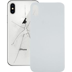 Glas batterij backcover voor iPhone XS Max(White)