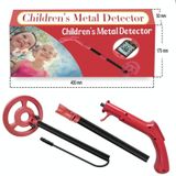 MD3006 Metaaldetector Outdoor Treasure Hunter Speelgoed Kinderen Wetenschap Detector(Rood)