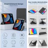 Voor iPad Pro 11 2022 / 2021 / 2020 Mutural Deformation Stand Smart lederen tablethoes