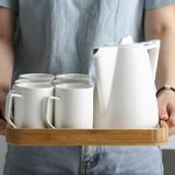 Persoonlijkheid Creatieve Keramische Retro Tea Set  Stijl: Wit porselein water set