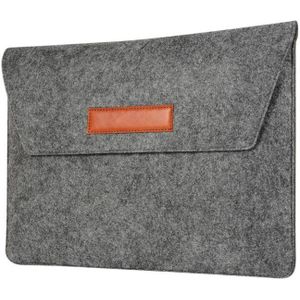 Felt Liner Bag Computer Bag Notebook Protective Cover For 15 inch(Black)