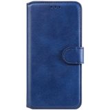 Voor OPPO Find X3 Pro Classic Calf Texture PU + TPU horizontale flip lederen case met houder en kaart slots &portemonnee (blauw)