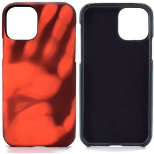 Voor Samsung Galaxy S20 Paste Skin + PC Thermal Sensor Discoloration Protective Back Cover Case (Zwart naar Rood)