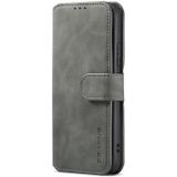 For Samsung Galaxy A53 5G DG.MING Retro Oil Side Horizontal Flip Leather Case with Holder & Card Slots & Wallet(Grey)