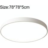 Macaron LED ronde plafondlamp  3-kleuren licht  grootte: 78cm