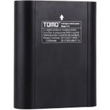 TOMO P4 USB Smart 4 batterijlader met indicatielampje voor 18650 Li-ion batterij (zwart)