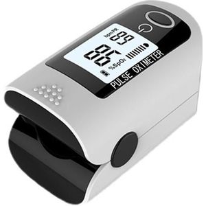 X1805 zuurstofverzadiging detector medische monitoring hartslag vinger clip oximeter (zwart)