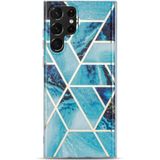 Voor Samsung Galaxy A53 5G Electroplating IMD Marble TPU Telefoonhoes