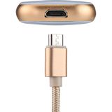 RQW-18S 8 Pin 64GB multi-functionele flashschijf met USB / Micro USB naar Micro USB-kabel  voor iPhone X / iPhone 8 & 8 Plus / iPhone 7 & 7 Plus / iPhone 6 & 6s & 6 & 6s Plus / iPad(Gold)