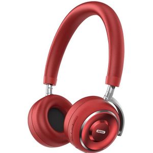 REMAX RB-620HB Bluetooth 5.0 metalen draadloze Bluetooth headset (rood)