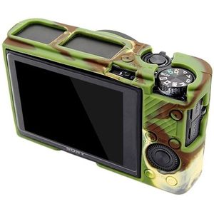 PULUZ siliconen beschermhoes voor Sony RX100 III / IV / V(Camouflage)