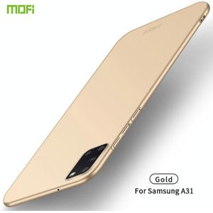 Voor Samsung Galaxy A31 MOFI Frosted PC Ultra-thin Hard Case(Gold)