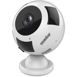 Anpwoo MN003 360 graden panoramische 960P HD WiFi IP-Camera  bewegingsdetectie ondersteuning & infrarood nachtzicht & TF kaart (Max 64GB)