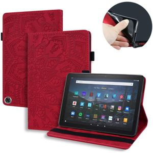 Voor Amazon Kindle Fire Max 11 2023 tablethoes met kalfstextuur en relif