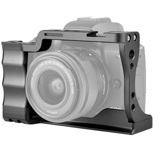 YELANGU C14-A YLG0714A-A Video Camera Cage Stabilisator met handvat voor Canon EOS M50 (Zwart)