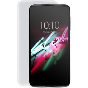 TPU-telefooncase voor Alcatel One Touch Idol 3 4.7 (transparant wit)