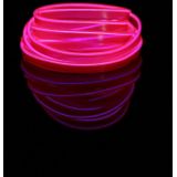 4m Cold Light flexibele LED-Strip licht voor auto decoratie (roze licht)