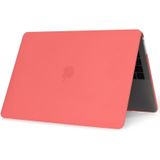 Laptop Frosted textuur PC beschermende case voor 2016 nieuwe MacBook Pro 13 3 inch A2159 & A1706 & A1708 (koraal rood)