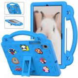 Voor Samsung Galaxy Tab S6 Lite 10.4 2020/2022 Handvat Kickstand Kinderen EVA Schokbestendig Tablet Case (Hemelsblauw)