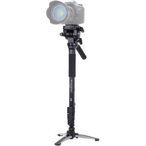 Yunteng VCT-288 statiefmontage Monopod met vloeistofdrag kop