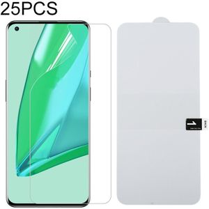 Voor OnePlus 9 Pro 25 stuks Volledig scherm Protector Explosiebestendige Hydrogelfilm