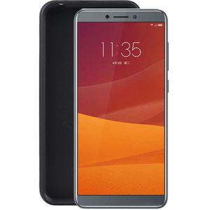 TPU-telefooncase voor Lenovo K5 (pudding zwart)