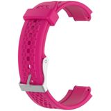 Vrouwelijke verstelbare polsband voor Garmin Forerunner 25 (Rose Red)