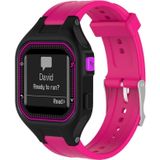 Vrouwelijke verstelbare polsband voor Garmin Forerunner 25 (Rose Red)