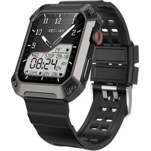 HAMTOD NX3 Pro 1 83 inch robuust smartwatch  ondersteuning voor Bluetooth-oproep / slaap / hartslag / bloedzuurstof / bloeddrukbewaking