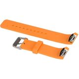 Effen kleur polsband horloge band voor Galaxy Gear S2 R720 (oranje)