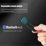 2 in 1 opvouwbare Bluetooth Shutter externe Selfie Stick statief voor iPhone en Android Phones(Black)