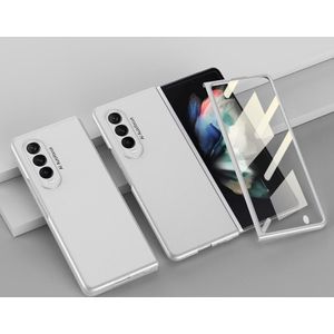 Voor Samsung Galaxy Z Fold3 5G GKK Gentegreerde ultradunne volledige dekking Telefoon Flip Case