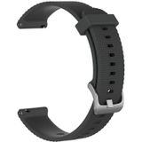 Slimme horloge siliconen polsband horlogeband voor POLAR Vantage M 22cm (grijs)