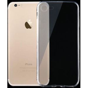 Voor iPhone 8 & 7 0 75 mm Ultra-thin transparante TPU beschermende Case(Transparent)