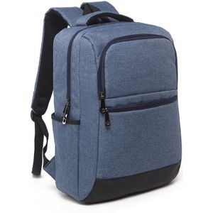 Universele multifunctionele 15.6 inch Laptop Schouderstas studenten Backpack met Oxford stof voor MacBook  Samsung  Lenovo  Sony  Dell  Chuwi  Asus  HP  Afmetingen: 42 x 30 x11 cm (blauw)