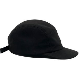 Korte randhoed vaste kleur skateboard platte rand vijfdelige hoed  maat: n maat