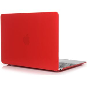 Laptop Crystal stijl beschermende case voor MacBook Air 13 3 inch A1932 (2018) (rood)