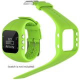 Slimme horloge Silicome polsband horlogeband voor POLAR A300 (mint groen)