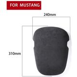 Auto Suede Wrap Armsteun Doos Cover voor Ford Mustang 2015-2021  Links en rechteraandrijving Universal