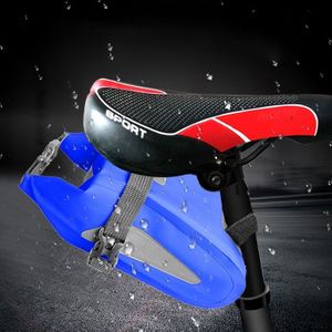 Outdoor waterdichte multi-functionele PVC tas tool tas voor fiets (blauw)