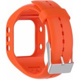 Slimme horloge Silicome polsband horlogeband voor POLAR A300 (oranje)