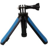 Multifunctionele opvouwbare statief houder Selfie monopod stick voor GoPro HERO5 Session/5/4 Session/4/3 +/3/2/1  Xiaoyi sport cameras  lengte: 12-23cm (blauw)
