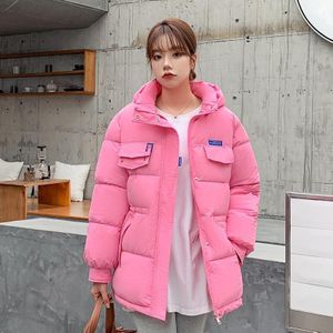 Los gevoerde jas (kleur: roze maat: XL)