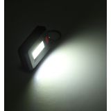 3W wit licht COB LED-zaklamp  draagbare klein lampje met sleutelhanger  willekeurige kleur levering