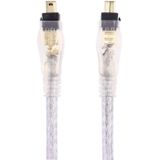 Hoge kwaliteit Firewire IEEE 1394 4Pin mannetje naar 4Pin mannetje kabel  Lengte: 5 meter (Verguld)
