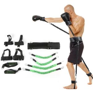 Bounce Trainer Fitness Resistance Band Boxing Pak Latex Buis Tension Touw Been Taille Trainer  Gewicht: 80 pond