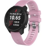 Smart Watch silicone polsband horlogeband voor Garmin Forerunner 245 (roze)