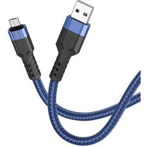 hoco U110 2.4A USB naar micro-USB-oplaadgegevenskabel (Lengte): 1 2 m