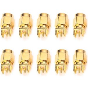 10 STKS 1.6 mm SMA vrouwelijke Jack PCB clip Mount RF-connectors